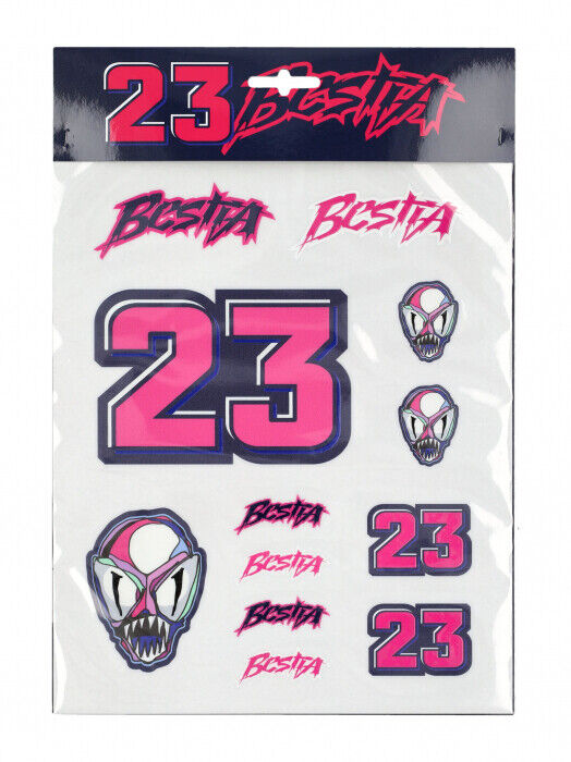 Official Enea Bastianini Big Sticker Set - 22 52603