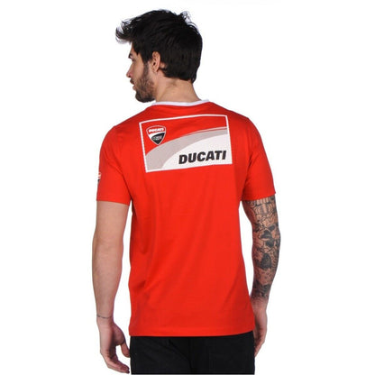 Official Ducati Corse Official Yoke Contrast T'shirt - 17 36006