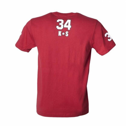 New Official Kevin Schwantz Red Wheelie T-Shirt - Ksts 3402 07