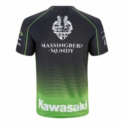 Official Massingberd-Mundy Kawasaki Team Aop Kids T Shirt - 20Kaw-Kaopt