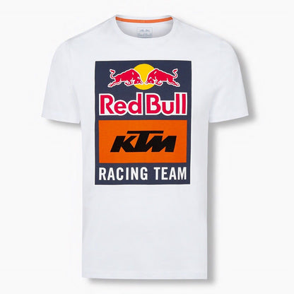 Official Red Bull KTM Emblem White T Shirt - KTM20014W