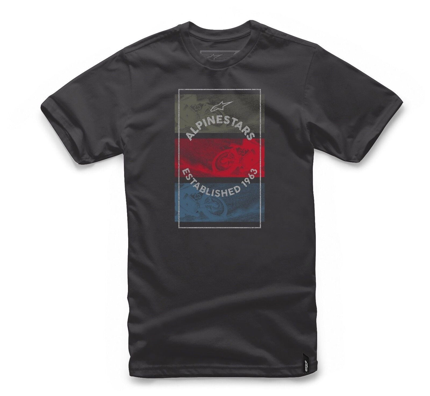 Alpinestars Burnt T Shirt Black - 1017-72026