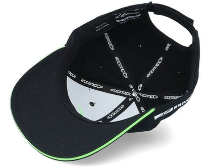 Alpinestar Oval Velo Black Baseball Cap - 1230 81012