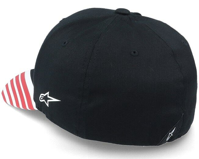 Alpinestar Phase Race Flexifit Black Baseball Cap - 1230 81013