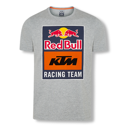 Official Red Bull KTM Emblem Grey T Shirt - KTM20014