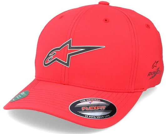 Alpinestar Ageless Wind Proof Tech Red Baseball Cap - 1230 81000
