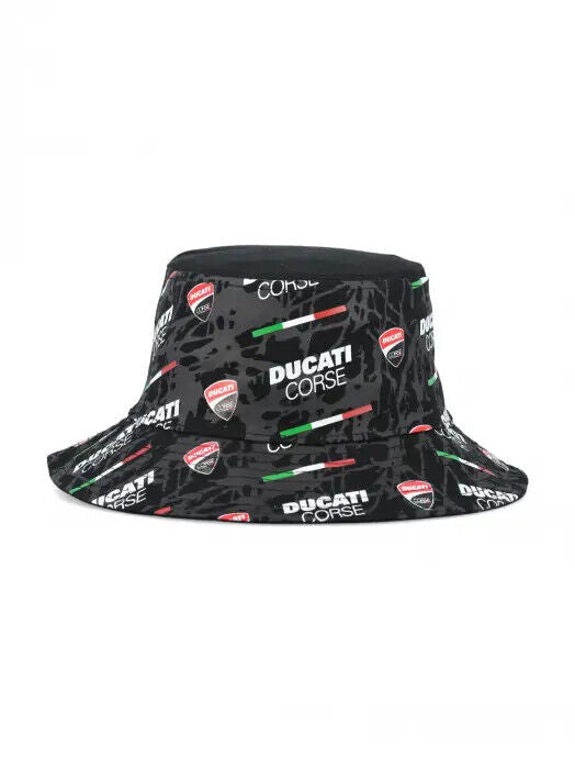 Official Ducati Corse Black Bucket Hat - 23 46005 – RPMMOTO.COM