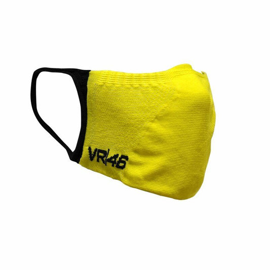 VR46 Official Valentino Rossi Yellow Unisex Mask - Vruma 407501