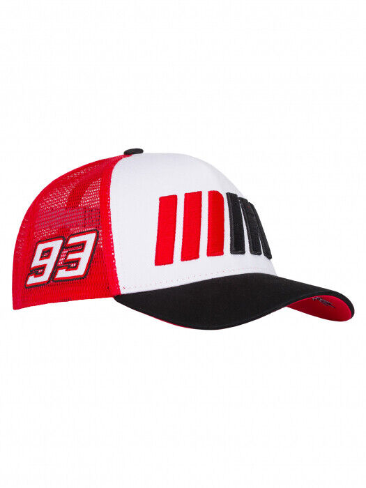 Official Marc Marquez 93 Trucker Flat Peak Cap - 17 43003