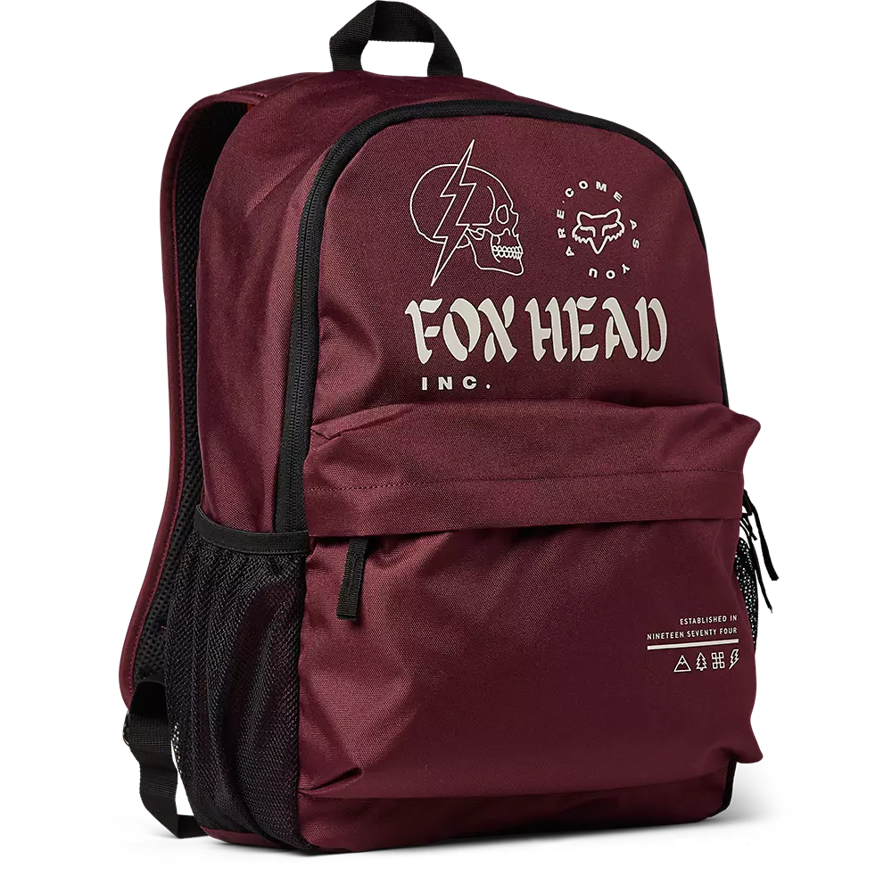 Fox Racing Unlearned Maroon Backpack - 29825-299-Os