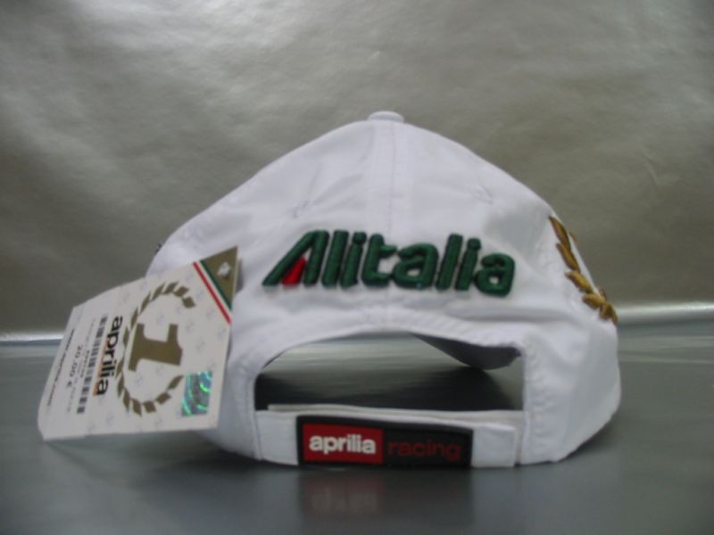 New Official Aprilia Af1 World Championship White Cap