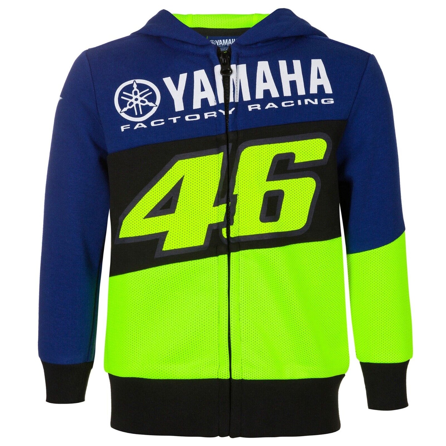 VR46 Official Valentino Rossi Dual Yamaha Kids Hoodie Fleece - Ydkfl 395909