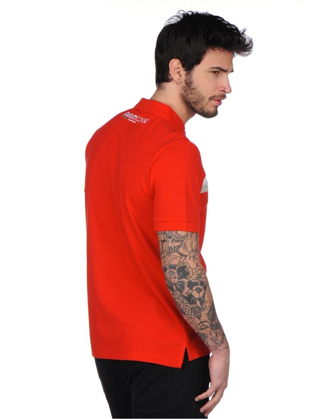 Official Ducati Corse Yoke Polo Shirt - 17 16001