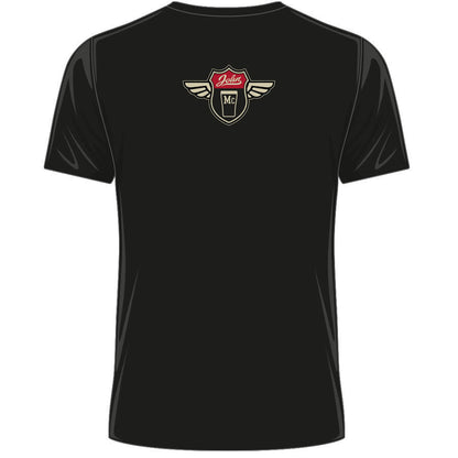 Official John Mcguiness Legends Black T-Shirt -18Jm-Ats1