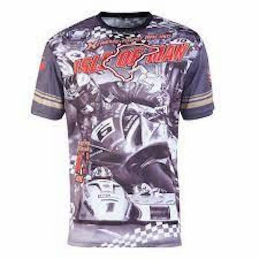 Isle Of Man Road Races All Over Print T'Shirt - 18Iom-Aopt1