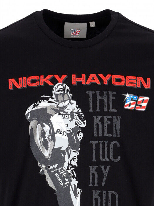 Official Nicky Hayden "The Kentucky Kid " Adults T-Shirt - 22 34002
