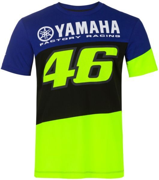 New Official Valentino Rossi Yamaha Dual VR46 T-Shirt - Ymmts 394909