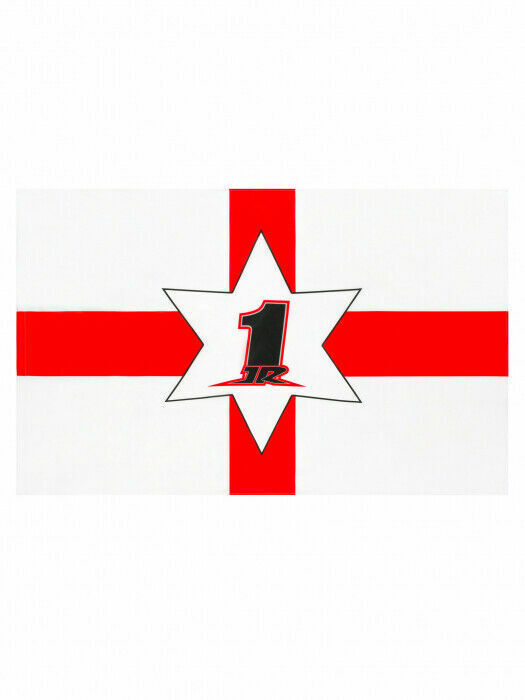 Official Jonathan Rea Flag, Keyring & Sticker Set Bundle !