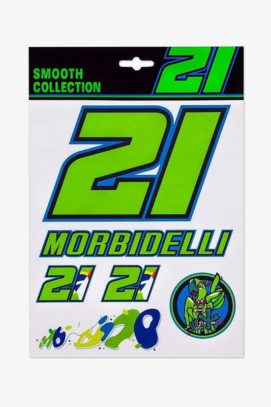 Official Frankie Morbidelli Large Sticker Set - Fmust 332403