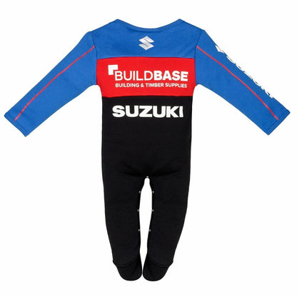 Official Buildbase Suzuki Racing Baby Grow - 19Bsb-Bg