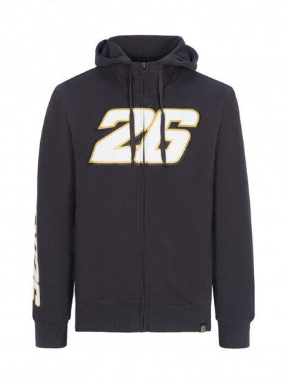 Official Dani Pedrosa 26 Zip Up Hoodie - Dpmfl 23501