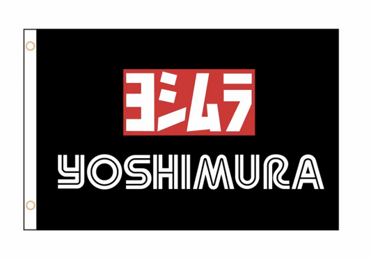Yoshimura Logo Flag -Yoshiflag