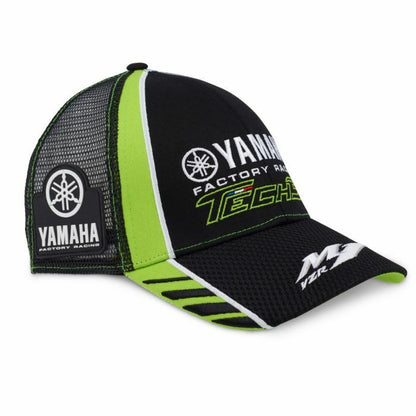 Official Tech 3 Yamaha Truckers Baseball Cap - 18T3Yam-Bbc-Rp-Mesh