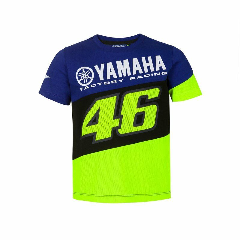 New Official Valentino Rossi Kid Yamaha VR46 T-Shirt - Ydkts 395809