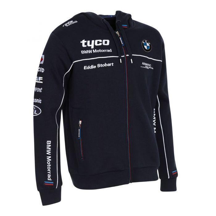 Official Tyco BMW Team Zip Up Hoodie Sweatshirt - 18Tb-Ah1