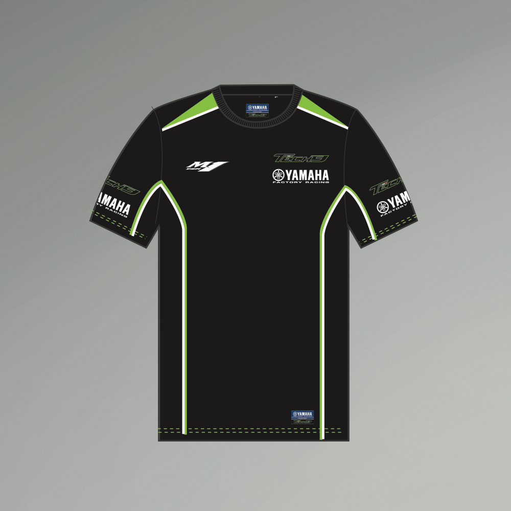 Official Tech 3 Yamaha Team T Shirt - 17T3Yam-Act1