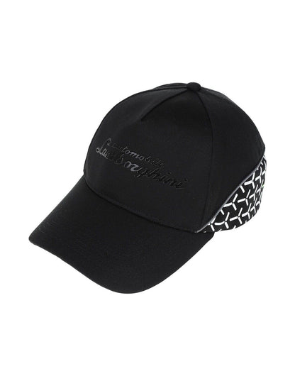 Official Lamborghini Black Nylon Luxury Baseball Cap - 80031 899