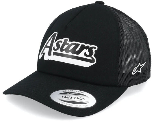 Alpinestars Delivery Truckers Black Baseball Cap - 1213-81010