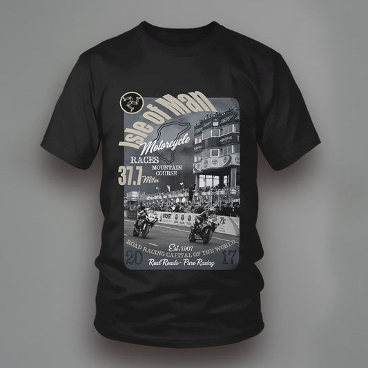 Isle Of Man Road Racing Grandstand T-Shirt