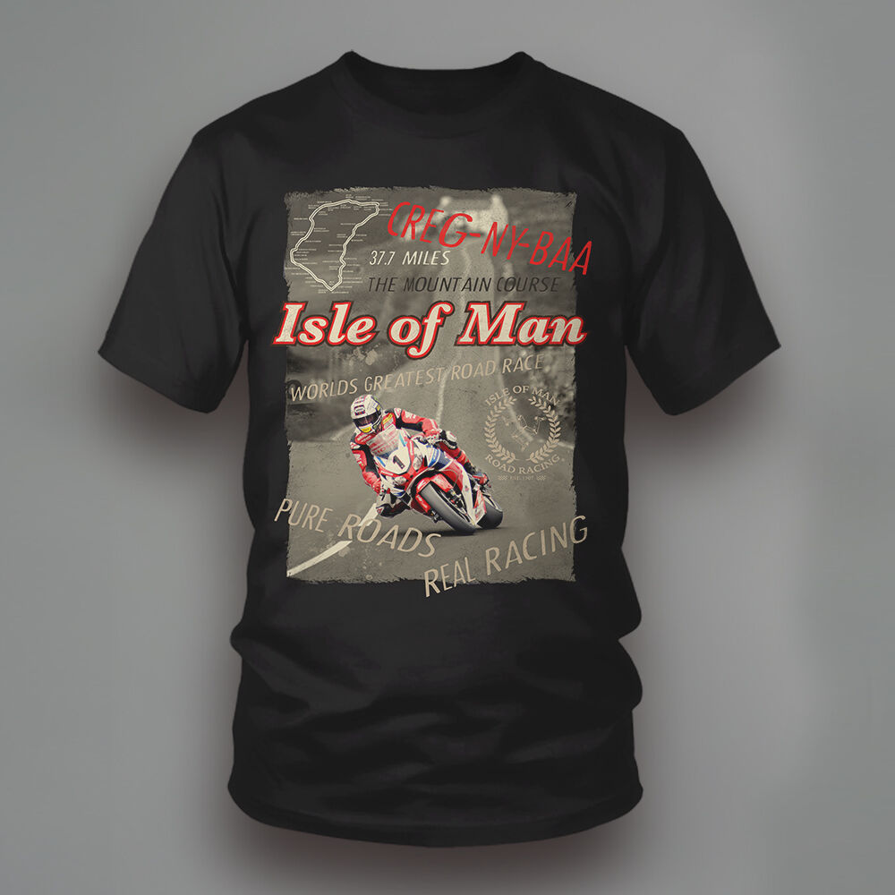 Isle Of Man Creg-Ny-Ba Printed T Shirt