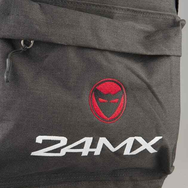 New 24MX Essential Black Backpack - 24MX-Bp-2Gr