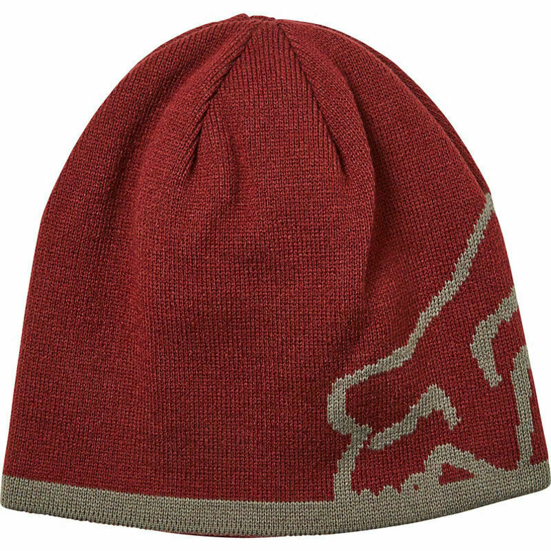 Fox Racing Stream Liner Cranberry Reversable Beanie - 191972442 865