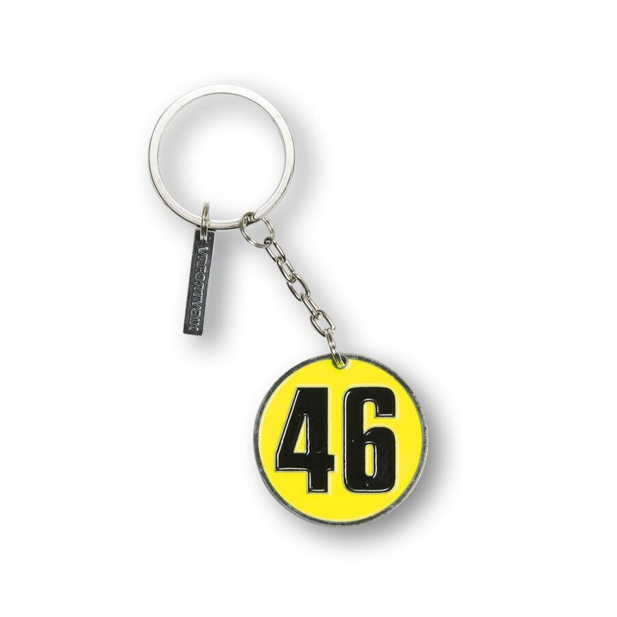 VR46 Official No.46 Metal Keyring - Vrukh 210003