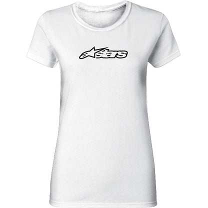 Alpinestars Women's White Blaze T Shirt - 1W37 72902