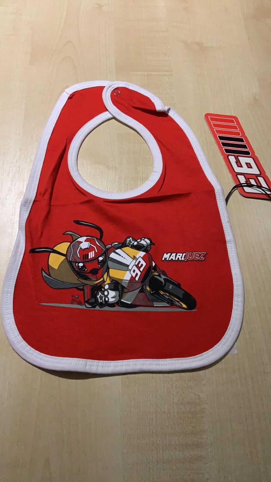 New Official Marc Marquez 93 Baby Bib -