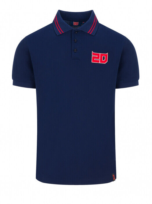 Fabio Quartararo Official Navy Blue Polo Shirt - 20 13801