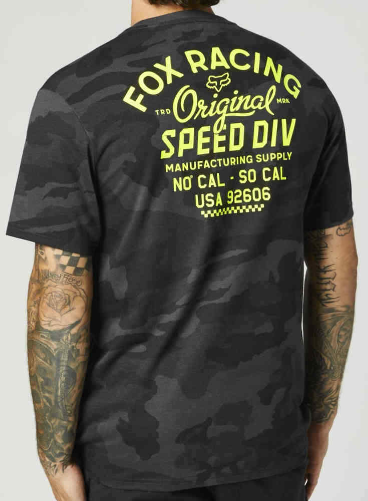 Fox Racing Og Camo Tech Tee T-Shirt Dark Camo- 26976-247