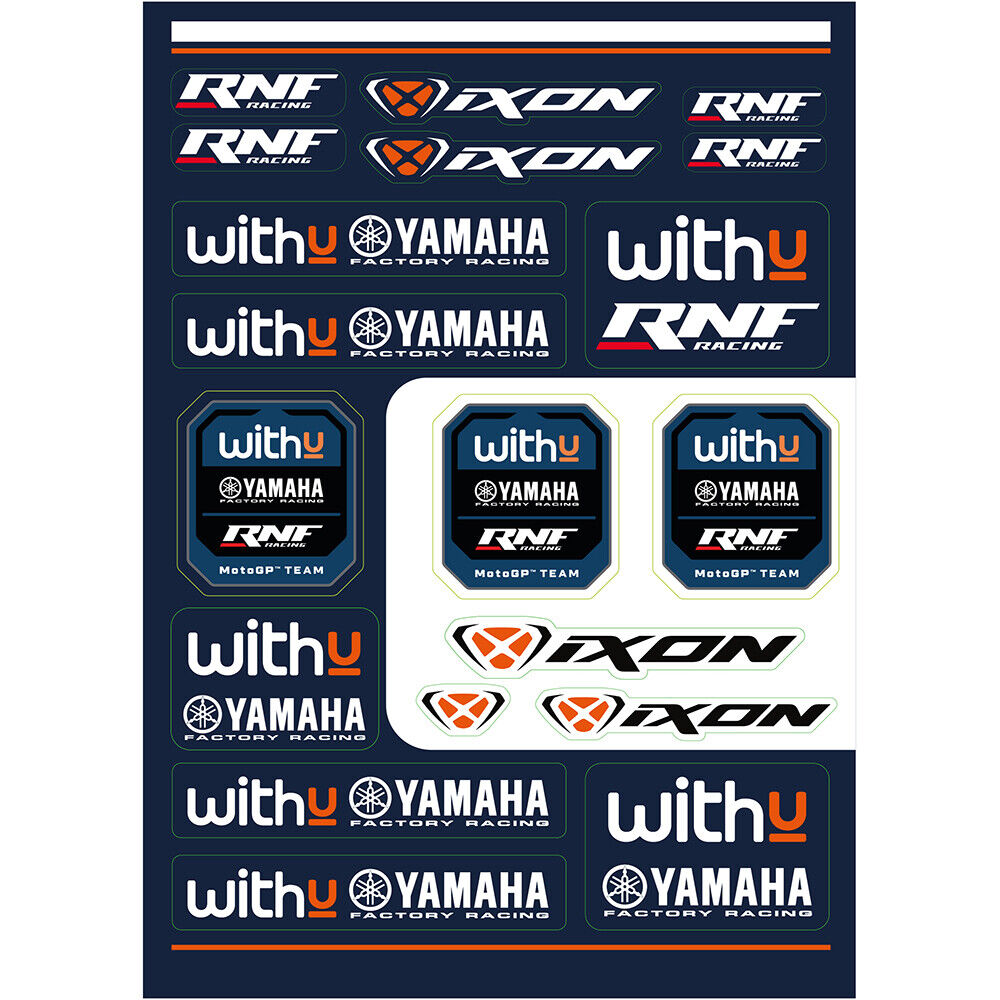 Official Rnf Yamaha Team Large Sticker Set - 927305014