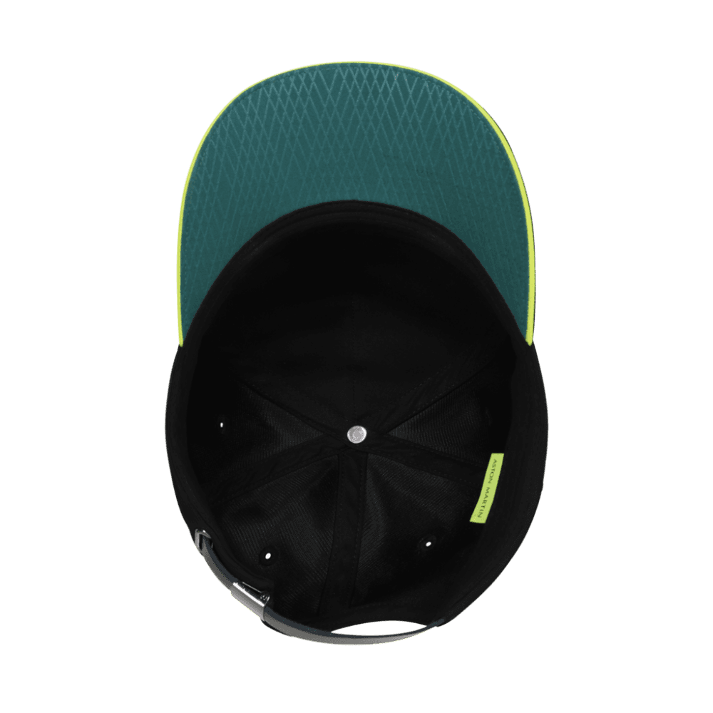 Official Aston Martin Racing F1 Lifestyle Black Baseball Cap - Amc21Hea09