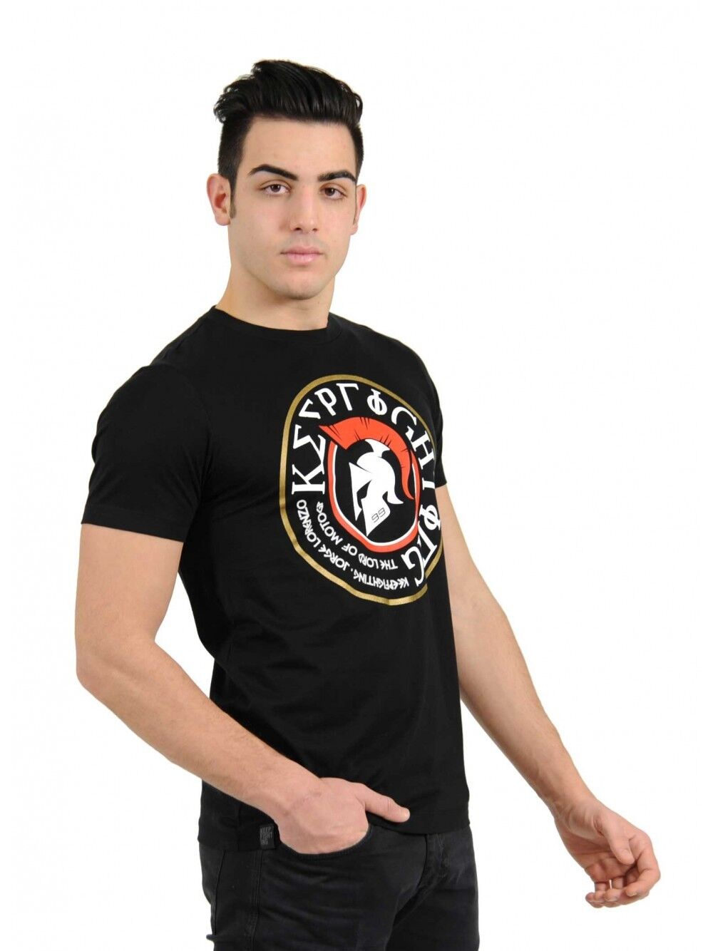 New Official Jorge Lorezno Spartan "Keep Fighting" T'Shirt - 16 31206