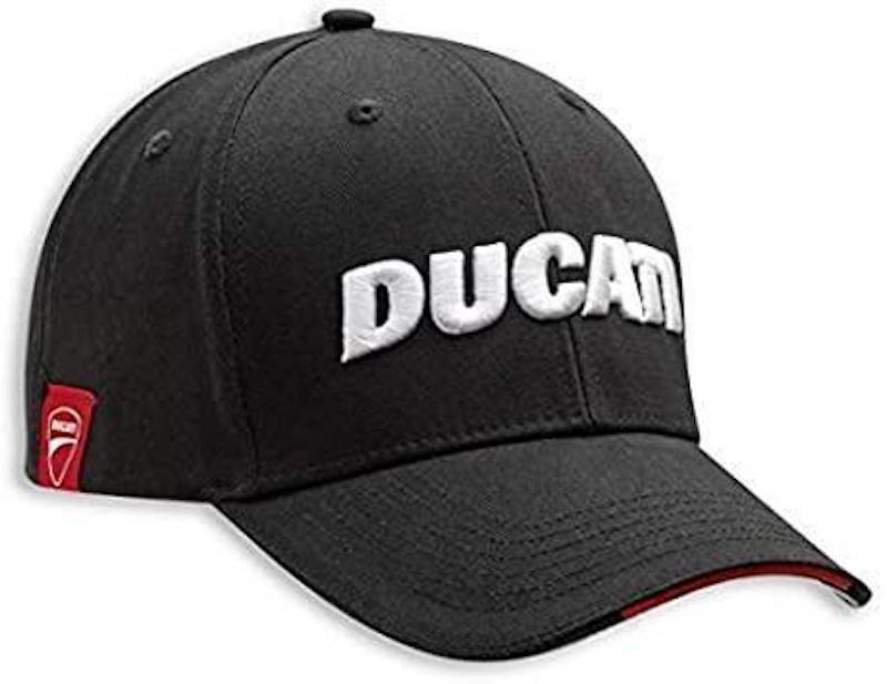 Official 3D Ducati Black Baseball Cap - Du-987701752