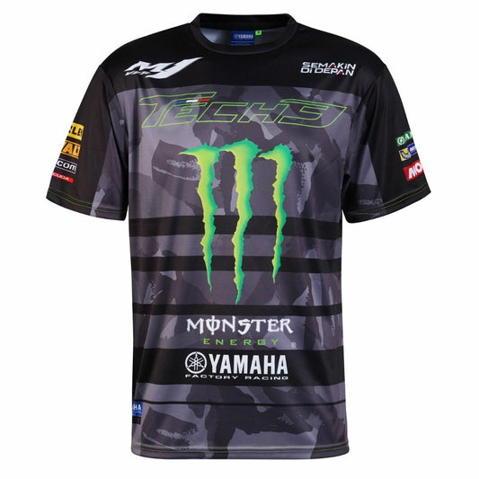 Official Tech 3 Monster Yamaha Aopt Team T Shirt - 18T3 Aopt
