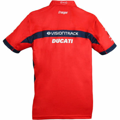 Official PBM Visiontrack Ducati Team Polo Shirt .- Z21Bsvtdtps