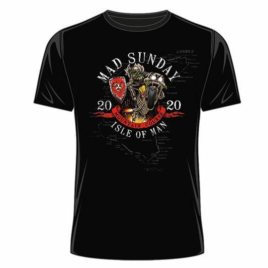 2020 Official Isle Of Man TT Races Mad Sunday T'shirt - 20Ats12