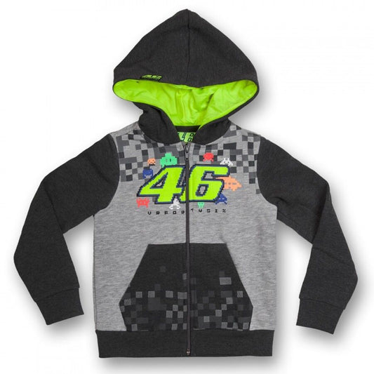 Official Valentino Rossi VR46 Kids Hoodie - Vrkfl 206805