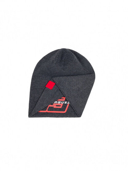 New Official Marc Marquez 93 Grey Double Faced Beanie - 20 43015